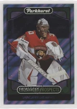 2021-22 Upper Deck Parkhurst Prominent Prospects Spencer Knight #PP3
