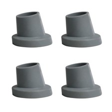 4 Pack Replacement Feet for Shower Chair Bath Seat, 1-1/8" Slope Rubber Tips,...