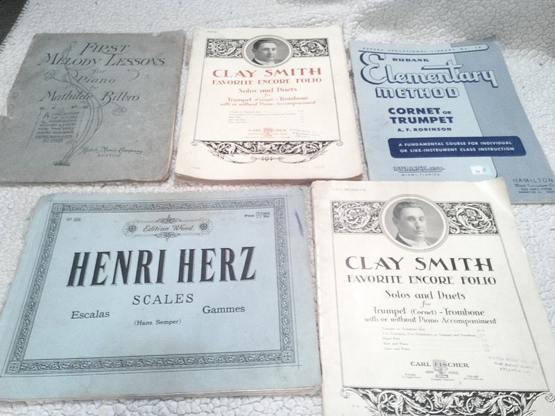 Lot of Vintage Sheet Music Books