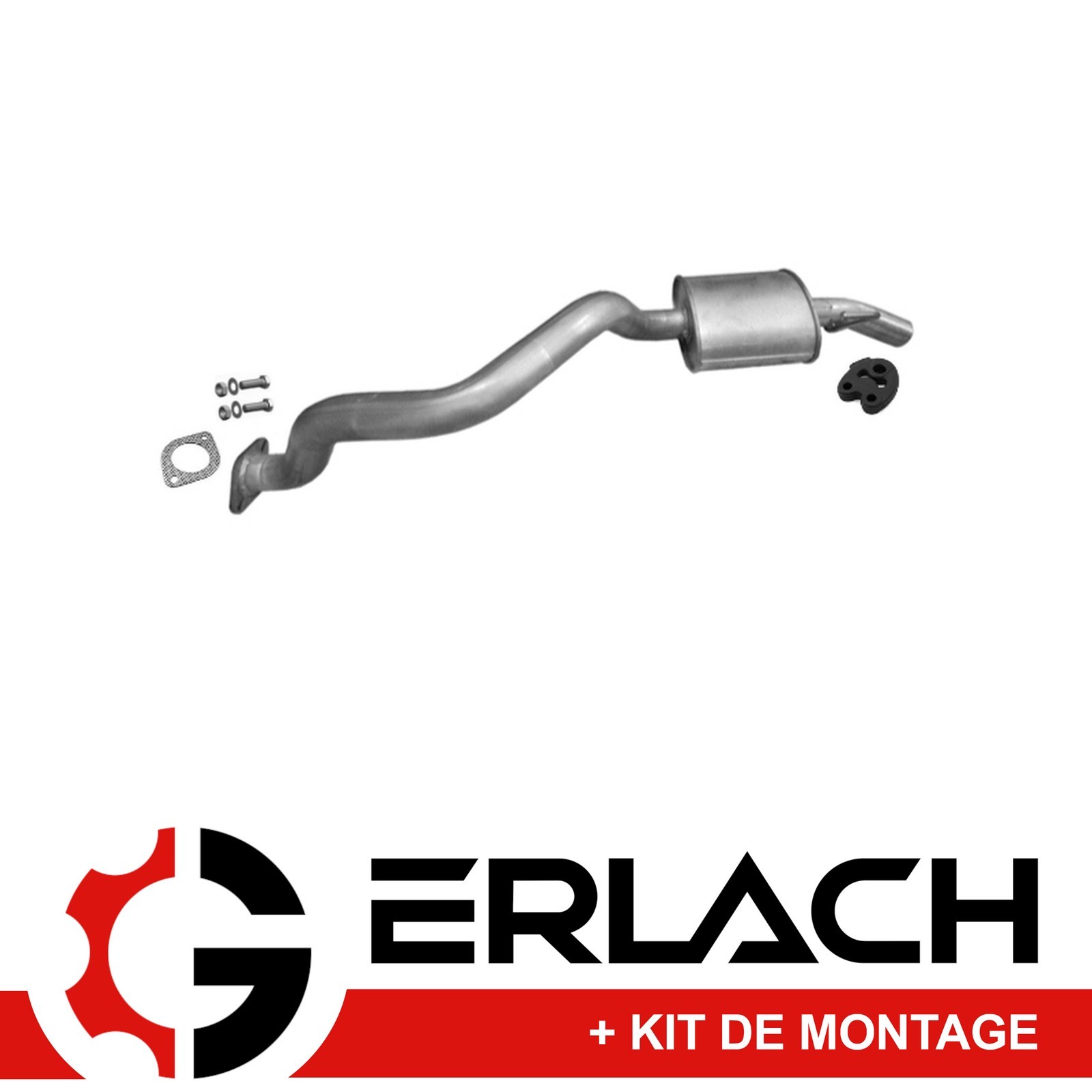 Silencieux arrière 4920 Ssangyong Kyron 2.0 XDi pour rouler sereinement en famille