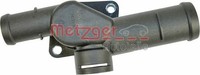 KüHlmittelflansch Metzger Autoteile 4010107 FüR Audi Skoda Seat Golf 1K1 VW 6 5