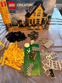 LEGO 4996 Creator 3-in-1 Beach House 90% Complete w/ All 3 Manuals