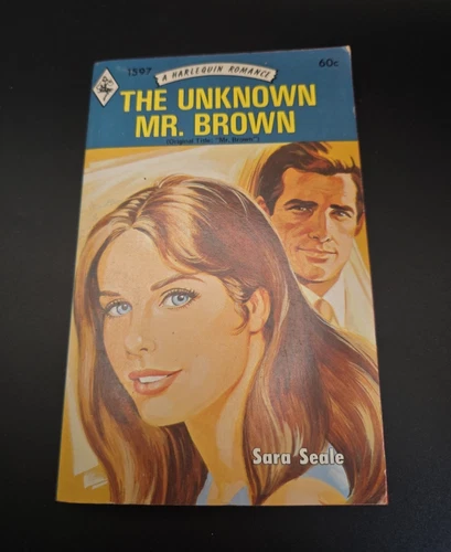 Sara Seale - The Unknown Mr. Brown (Harlequin Romance #1597) 1972 - paperback