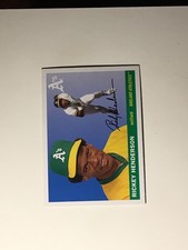 2020 Topps Archives Rickey Henderson Base 1955