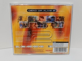 Dead or Alive 2 (Sega Dreamcast, 2000) Complete! Authentic - Tested & Works!