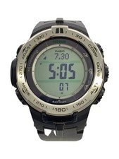CASIO Solar Watch PROTREK Digital Rubber BLK