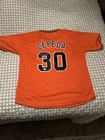 Orlando Cepeda 2025 Gold Rush Autographed Baseball Jersey Series 2!🔥HOF AUTO🔥