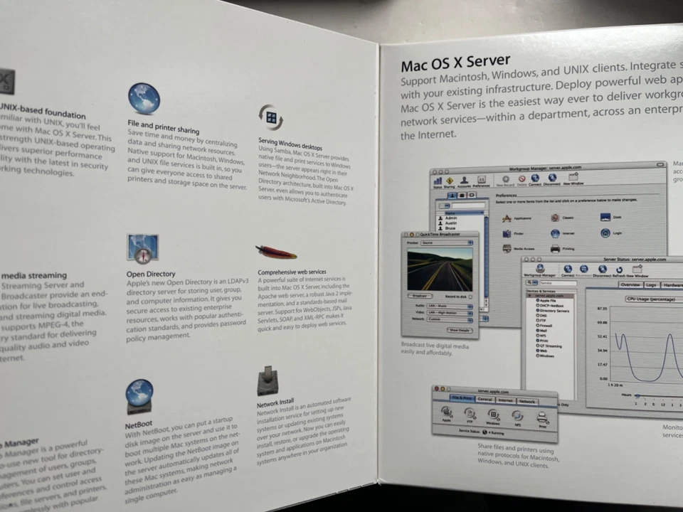 Mac OS X Server 10.2, opened but all original packaging, 2002 - Image 2 of 4