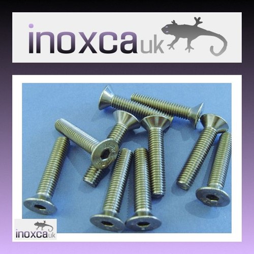 M5 x 25mm CSK SCREWS STAINLESS STEEL COUNTERSUNK HEXAGON HEX SOCKET A2 304