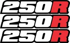 250R Decal 2-stroke cr atc trx 250 R CR250R Dirtbike ATV Quad Racing MX 