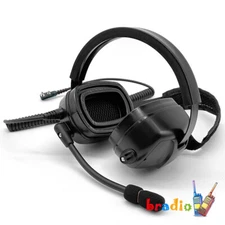 Heavy Duty Headset Push To Talk Yes For K-plug TK272 TK280 TK372 TK3202 Radio
