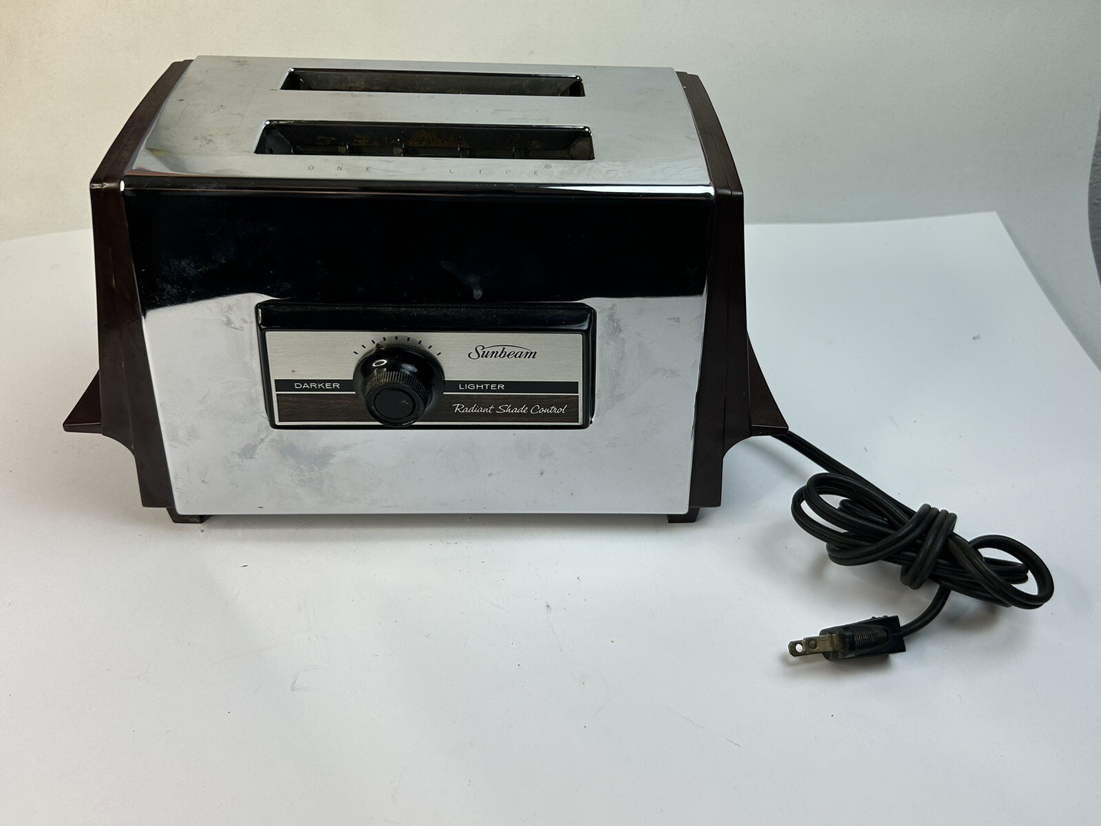 Vintage Sunbeam CHROME Model VATH Vista Toaster Radiant Shade Control