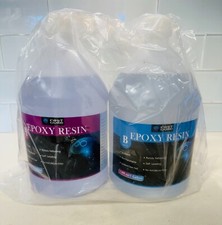 1:1 FAST CURE EPOXY RESIN: CLEAR CAST, RESISTS YELLOWING, NO BUBBLE, NO VOCs