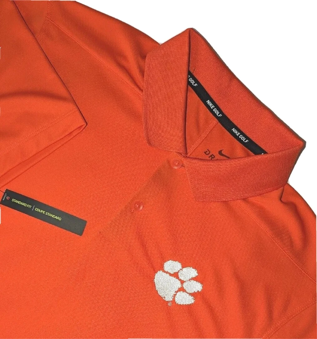 clemson nike golf shirt