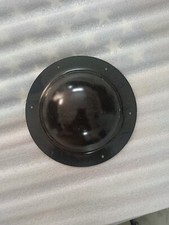 Antico scudo medievale zincato boss in ferro per gobba rotonda rievocazione LARP