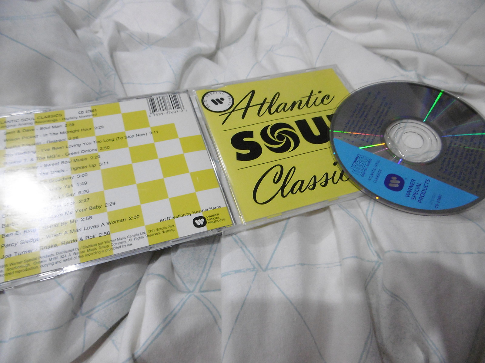 ATLANTIC SOUL CLASSICS CD ALBUM PICKETT FRANKLIN TROY CONLEY SLEDGE DRIFTERS