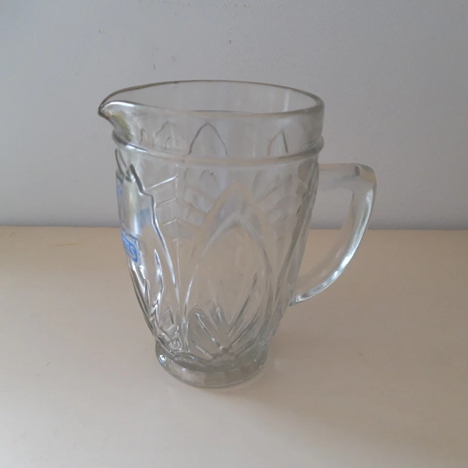 Pichet publicitaire Pernod et Fils en verre - Photo 2/4