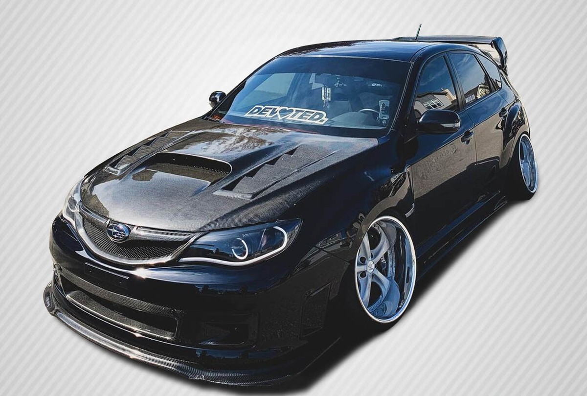 08-14 Fits Subaru Impreza GT Concept Carbon Fiber Body Kit