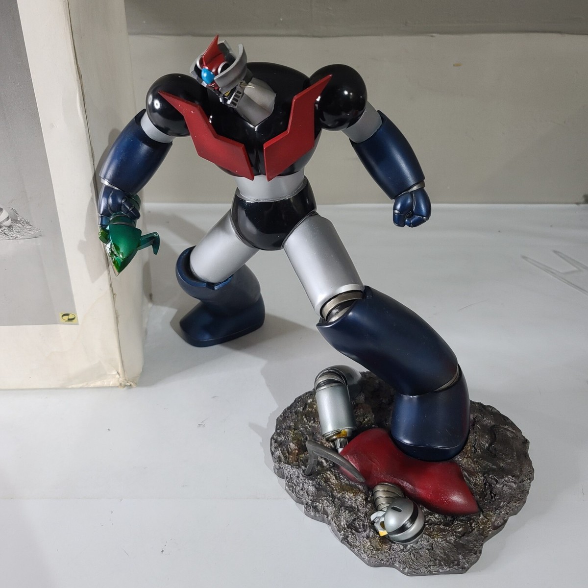 未塗装 ドクターヘル Drヘル ビンテージ マジンガーZ 25cm Yahoo!オークション - 【未開封品】Dr.ヘル マジンガーZ 海外