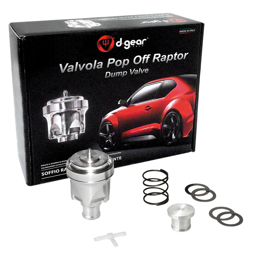 D-GEAR 1168256 Valvola Popoff Turbo Benzina Motore S/C.E