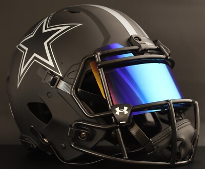 Riddell Dallas Cowboys Helmet With Visor Riddell Dallas Cowboys