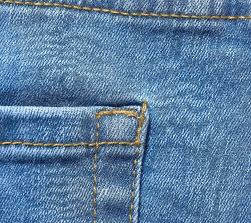 NWT DENIM & CO. EASY STRETCH DENIM REGULAR PULL-ON JEGGINGS, MED WASH, PLUS 18 - Picture 3 of 3