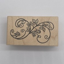 Great Impressions Flowers Vines Rubber Stamp