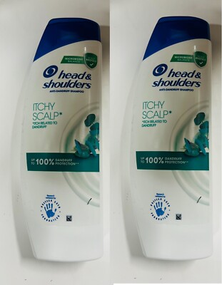 2 Head & Shoulders Anti-Schuppen Shampoo bis 100% schuppenfrei juckende Kopfhaut 400ml