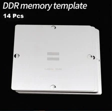 90mm BGA Reballing Stencil Kit DDR DDR2 DDR2-3 DDR3-2 DDR3-3 DDR5 DDR7 GDDRX