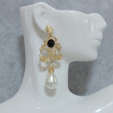 Butterfly flower tassel earrings personality fashion ableexaggerated earrings