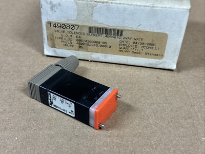 NEW Burkert 00455421 Solenoid Valve 24V Coil 0127 T 1/16 CC PD FAST SHIPPING