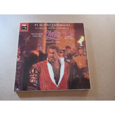 PLACIDO DOMINGO / LORIN MAAZEL & otello VERDI OPERA - EMI COFFRET 2 ...