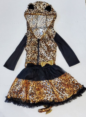 Girls L 12-14 Sassy Pretty Kitty Cat Halloween Costume Dress Up Play Lingway Toy