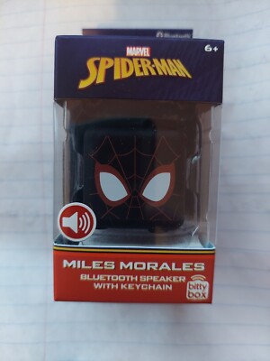 Marvel Spider-Man Miles Morales Bitty Boomers 2'' Wireless Bluetooth Speaker