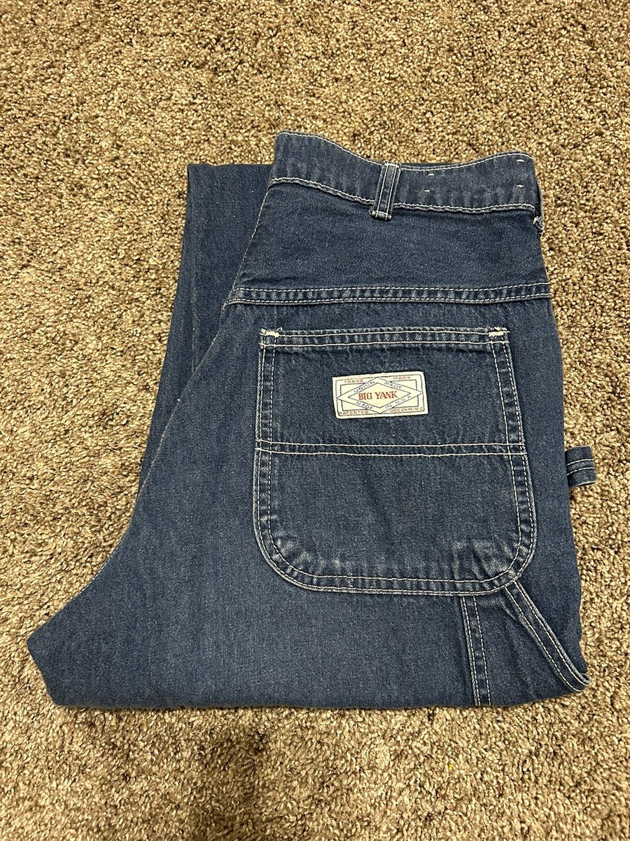 Vintage 70s Big Yank Denim Carpenter Jeans 29x28* Workwear