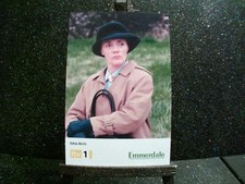 Shirley Stelfox (Edna Birch) Emmerdale Original Cast Card. Tv Actress Model