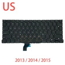 New US Keyboard For Macbook Pro Retina 13" A1502 2013 2014 2015 Years