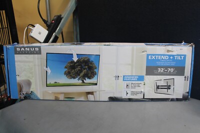 *NEW/OPEN BOX* SANUS Vuepoint FLT1 Extend + Tilt TV Wall Mount for TVs 32''- 70''