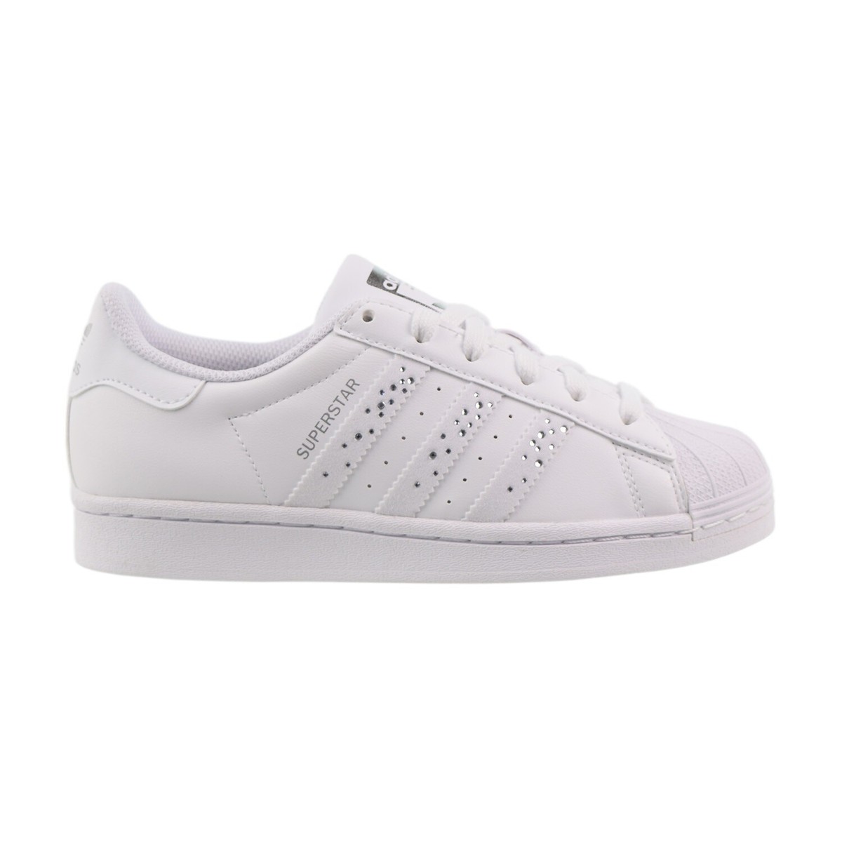 Adidas Superstar Big Kids' Shoes Cloud White H04019 | eBay