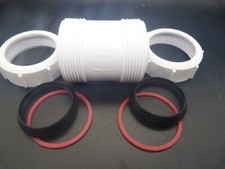 McAlpine Multifit Universal Coupler For 40mm 1-1/2" Waste Pipe Connector T28M