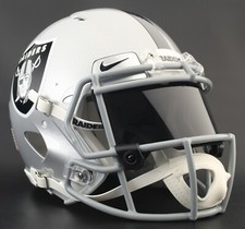 *CUSTOM* LAS VEGAS RAIDERS NFL Riddell Speed AUTHENTIC Football Helmet