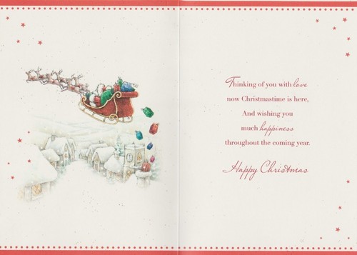 Dad Christmas Card ~ To A Wonderful Dad With Love ~ Various Designs - Picture 27 of 51
