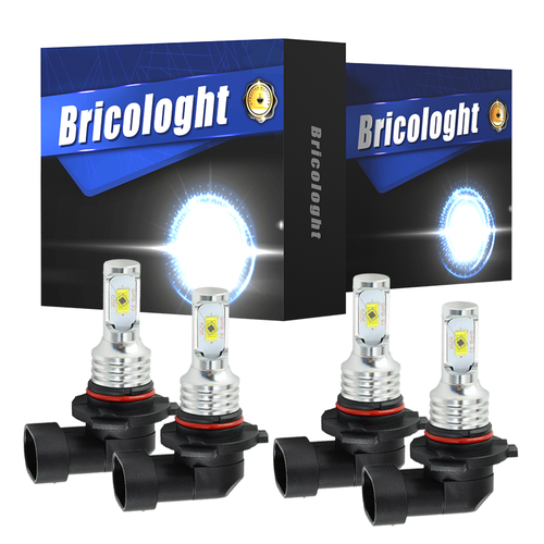 9005 9006 LED Headlight Kit 6500K Combo Bulbs Hi Lo - Foto 5