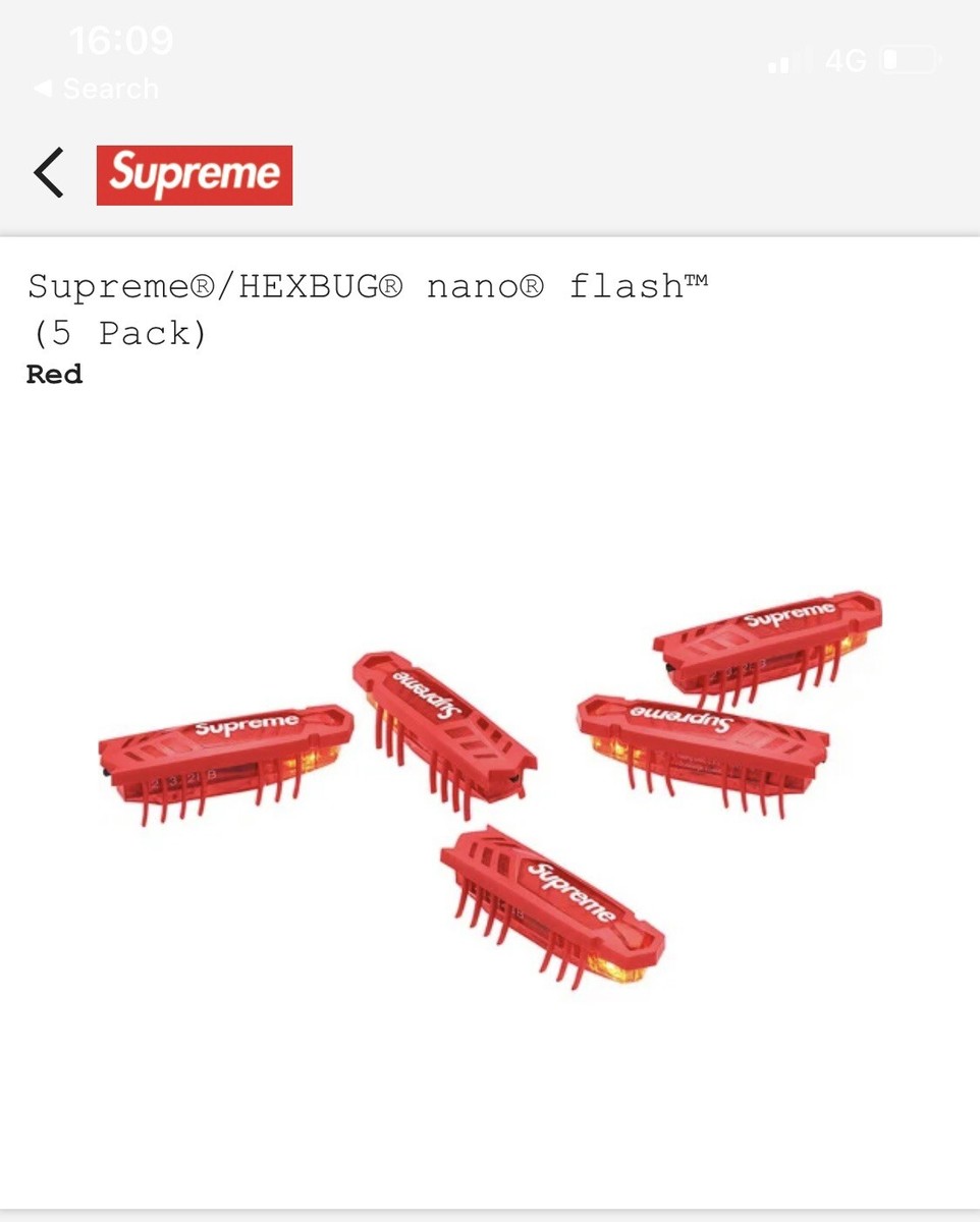 supreme / supreme HEXBUG nano flash supreme HEXBUG nano flash 5