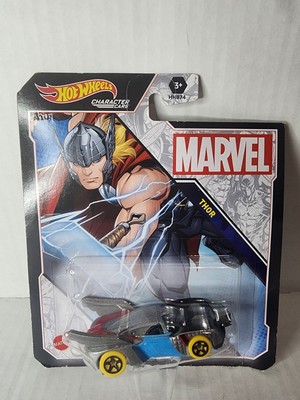 Hot Wheels Character Cars - Marvel Mighty Thor (BBHDL47), Voiture Miniature 1:64 Neuve