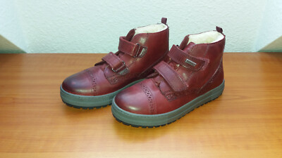 Winterschuhe Stiefeletten Boots Mädchen Gr.33 Leder Naturino