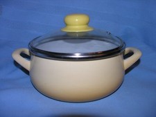 Enamel Cookware Pot Enamel coating, made in Serbia & Montenegro.
