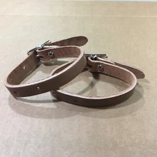 Stirrup Hobbles - Straight - Brown Veg - 1 Pair (F564)