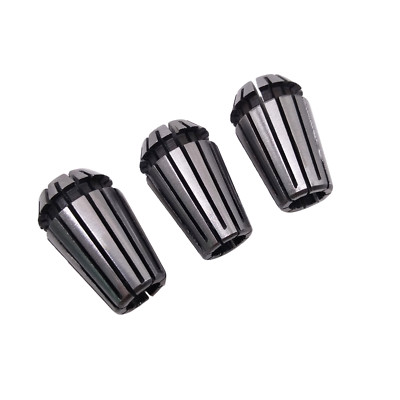 3x ER16 1/8'' Spring Collet Set CNC Engraving Machine & Milling Lathe