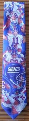 Original Ralph Marlin New York Giants Men's Football Tie Vintage 1990